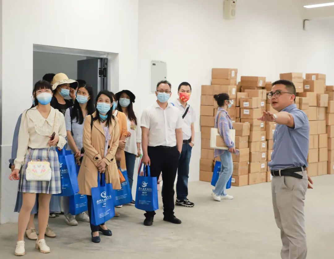 广西物资公司到公司开展中高职融合交流活动